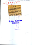 Small and large elves sing at the Christmas party at the Concert Hall - 9 December 1945 - Vintage Photograph