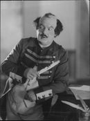 Erik Berglund in "The Duchess of Elba" - 26 September 1928 - Vintage Photograph