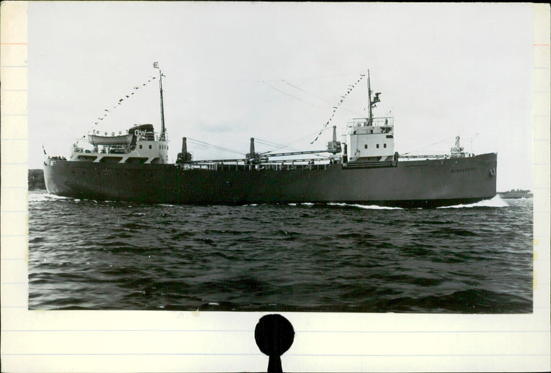 "M / S Rigoletto" car carriers, associated Soya shipping - Vintage Photograph