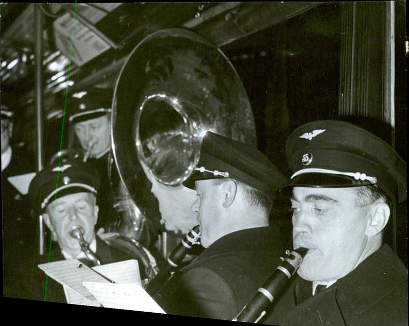 From Musicians Association Music Festival in Stockholm - 1 October 1943 - Vintage Photograph