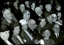 Participants at the right-wing National sued annual meeting in the Concert Hall - 9 June 1942 - Vintage Photograph