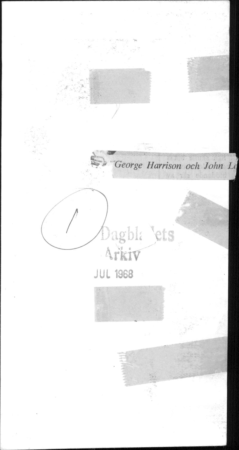 Illustration of the Beatles - Vintage Photograph