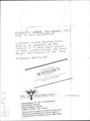 Dress with the Beatles faces and signature - Vintage Photograph