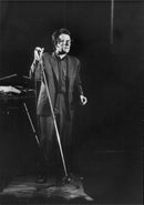 Elvis Costello appears in the Stockholm Concert Hall - Vintage Photograph