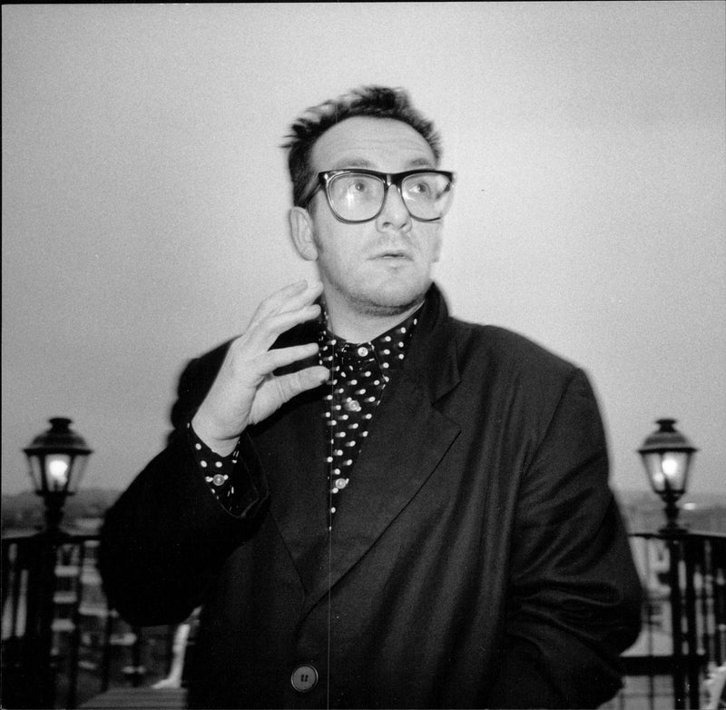 Elvis Costello - Vintage Photograph