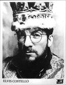 Elvis Costello's album "King of America" - Vintage Photograph