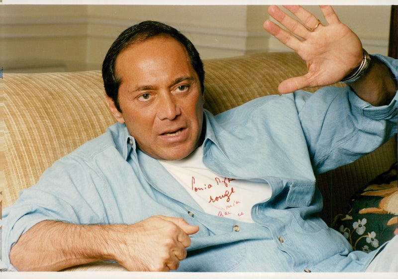 Singer Paul Anka - Vintage Photograph