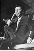 Paul Anka appearing at Grona Lund - Vintage Photograph