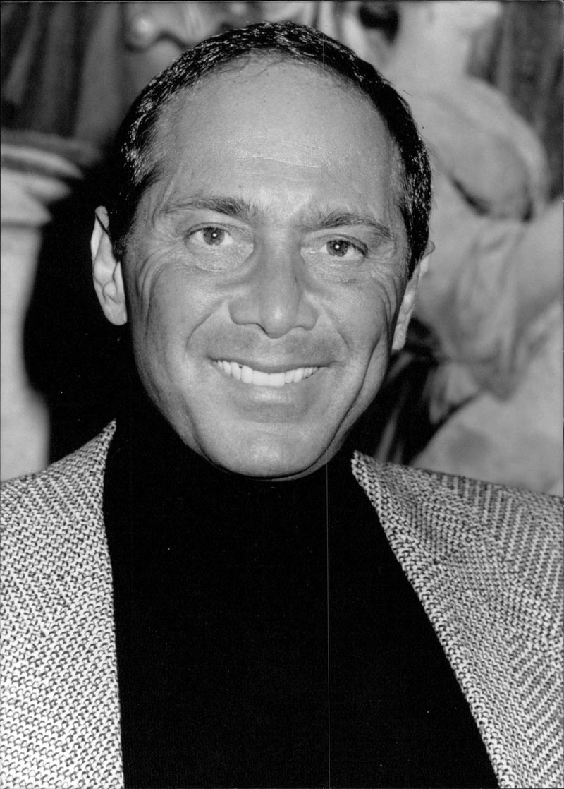 Singer Paul Anka - Vintage Photograph