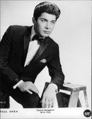 Singer Paul Anka on tour in Sweden - Vintage Photograph