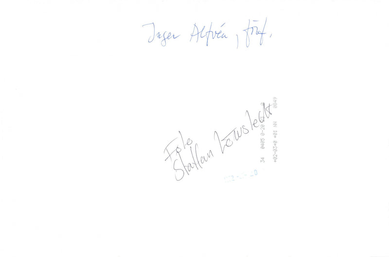 Inger AlfvÃ©n, writer - Vintage Photograph