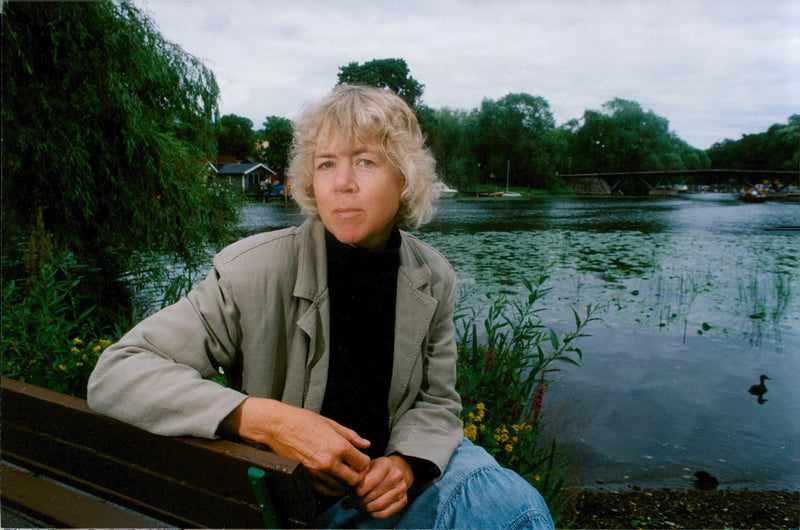 Inger AlfvÃ©n, writer - Vintage Photograph