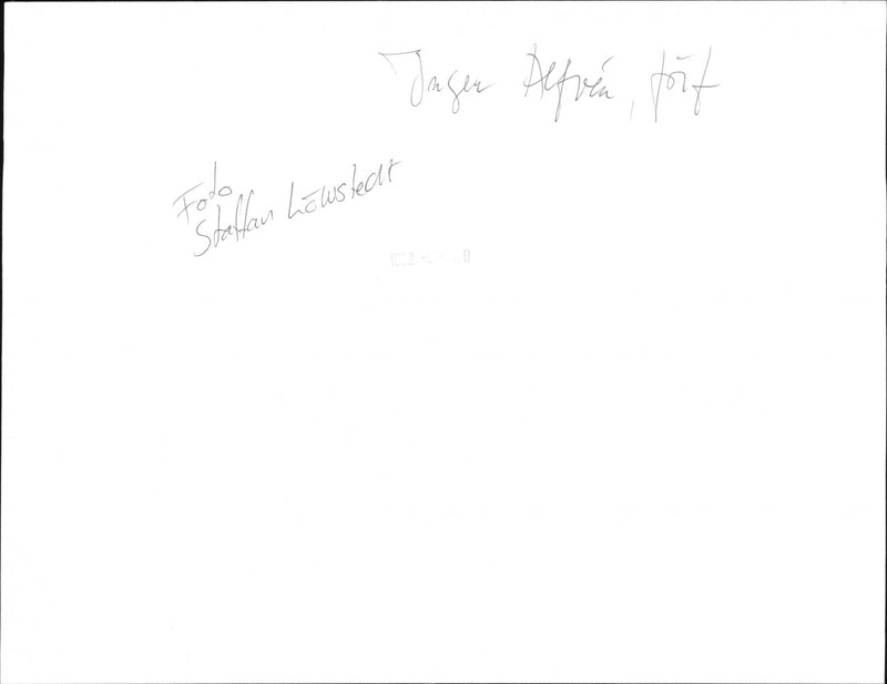 Inger AlfvÃ©n, writer - Vintage Photograph