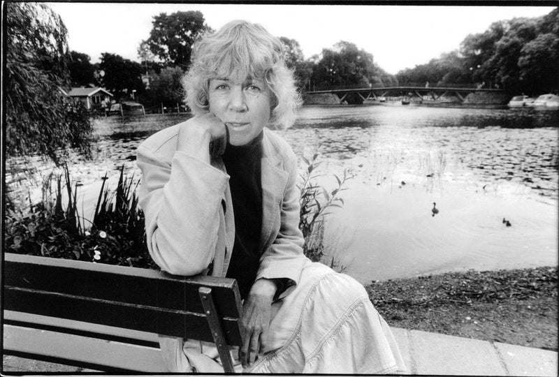 Inger AlfvÃ©n, writer - Vintage Photograph