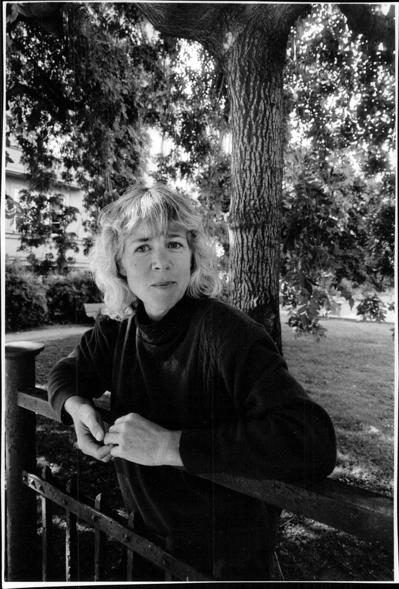 Inger AlfvÃ©n, writer - Vintage Photograph