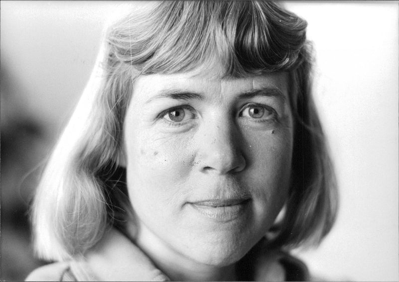 Inger AlfvÃ©n, writer - Vintage Photograph