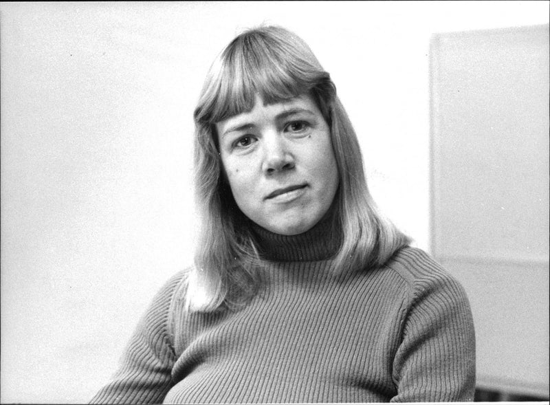 Inger AlfvÃ©n, writer - Vintage Photograph