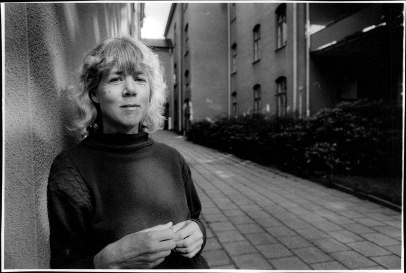 Inger AlfvÃ©n, writer - Vintage Photograph