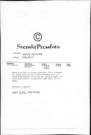 Inger AlfvÃ©n, writer - Vintage Photograph