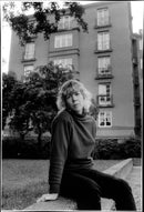 Inger AlfvÃ©n, writer - Vintage Photograph