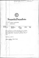 Inger AlfvÃ©n, writer - Vintage Photograph