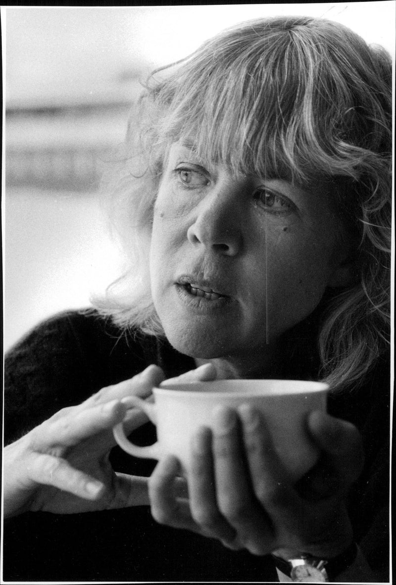 Inger AlfvÃ©n, writer - Vintage Photograph