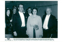 The composer Hugo AlfvÃ©n along with singer Lina GÃ¶ransson and singer Sixten Lied Bergius at his farewell concert - 1 August 1938 - Vintage Photograph