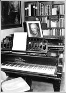 Music room in the AlfvÃ©n farm - Vintage Photograph