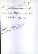 Royal chamber musician A. HÃ¶glund&