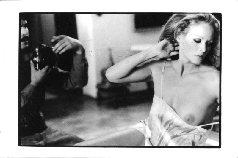 Actress Ursula Andress, naked, nude. - Vintage Photograph