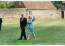 Bill Clinton and his wife Hillary - Vintage Photograph