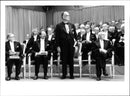 Camilo JosÃ© Cela received the Nobel Prize in Literature at the Nobel Prize Award Ceremony at the Concert Hall - Vintage Photograph