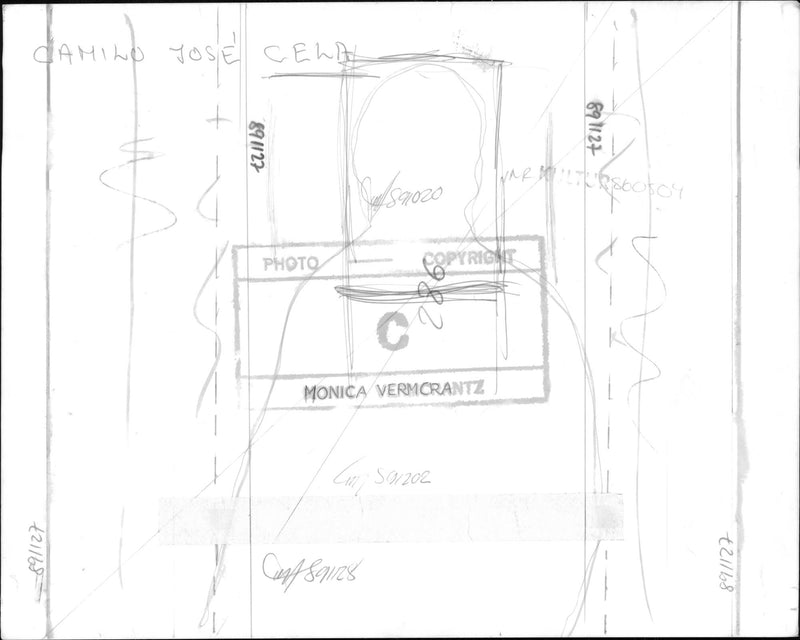 The writer Camilo JosÃ© Cela - Vintage Photograph