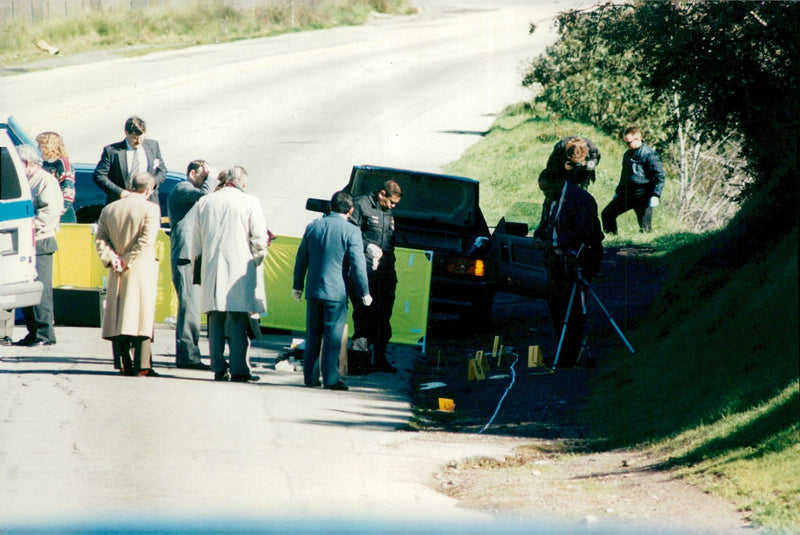 Highway where Bill Cosby's son was murdered - Vintage Photograph