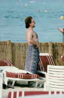 Artist Bono on holiday - Vintage Photograph