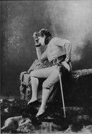 Sarah Bernhardt in the role of the Duke of Reichstadt - Year 1900 - Vintage Photograph