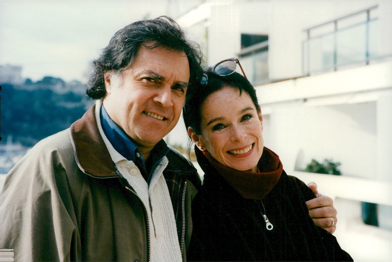 Geraldine Chaplin with her husband Patricio Castilla - Vintage Photograph