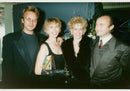 Sting and his wife Trudi together with Mr. and Mrs Collins. - Vintage Photograph