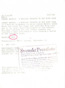 Natalie Cole in the TV show "Johnny Mathis: A Musical Tribute to Nat King Cole" - Vintage Photograph