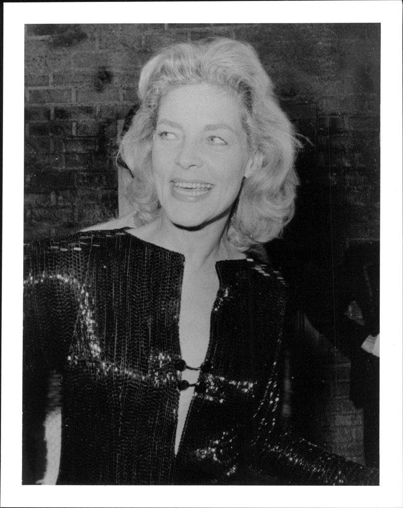 Laureen Bacall Actor - Vintage Photograph