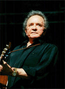 Johnny Cash appears on Lollipop - Vintage Photograph