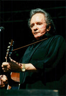 Johnny Cash appears on Lollipop - Vintage Photograph