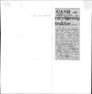 Singer Johnny Cash appears - Vintage Photograph