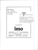 US President Bill Clinton gives a speech in Bonn - Vintage Photograph