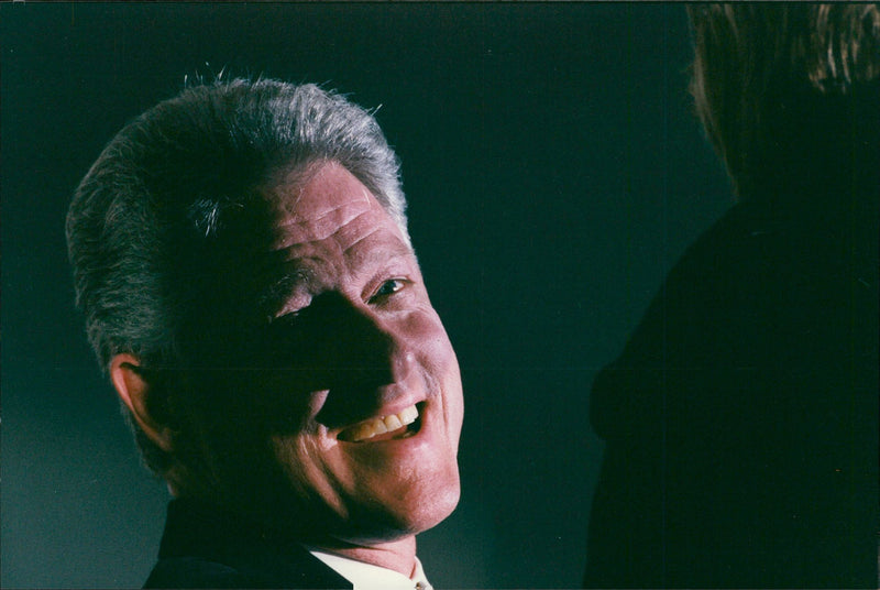 US President Bill Clinton - Vintage Photograph