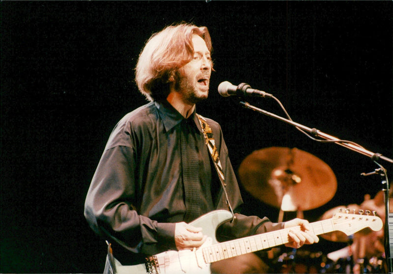 Musician Eric Clapton - Vintage Photograph