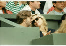 Eric Clapton along with Tatum O'Neil at Wimbledon - Vintage Photograph