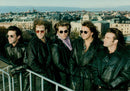 The rock band Bon Jovi at the Hotel Strand's roof - Vintage Photograph