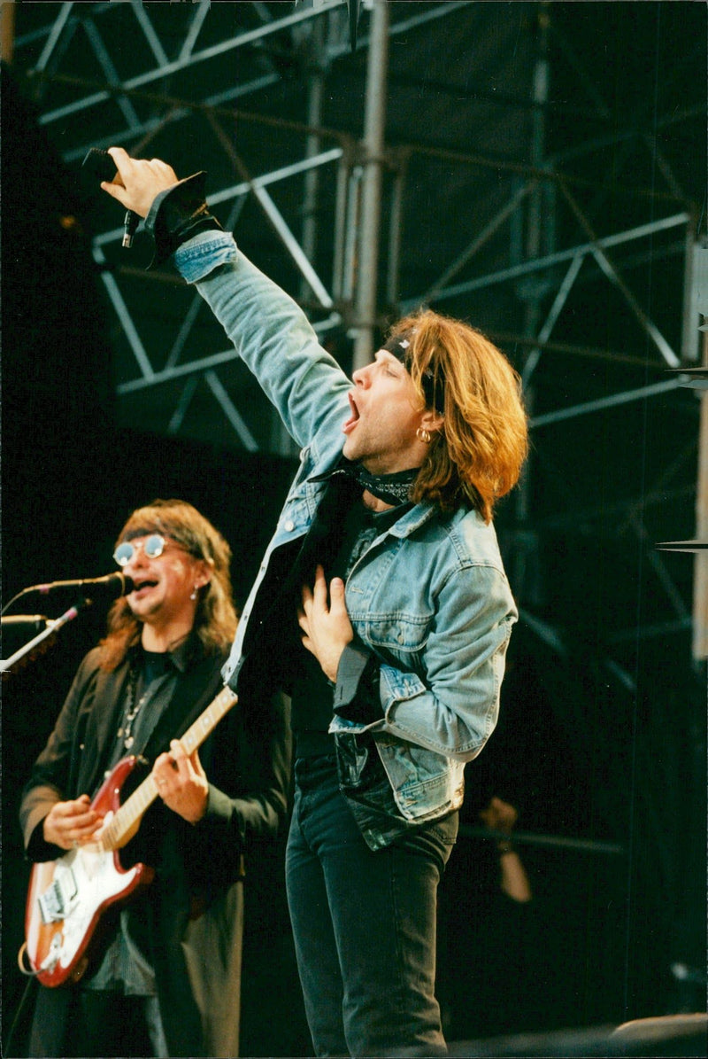 Bon Jovi at the Maritime Museum - Vintage Photograph