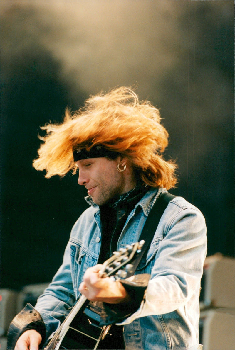 Bon Jovi at the Maritime Museum - Vintage Photograph